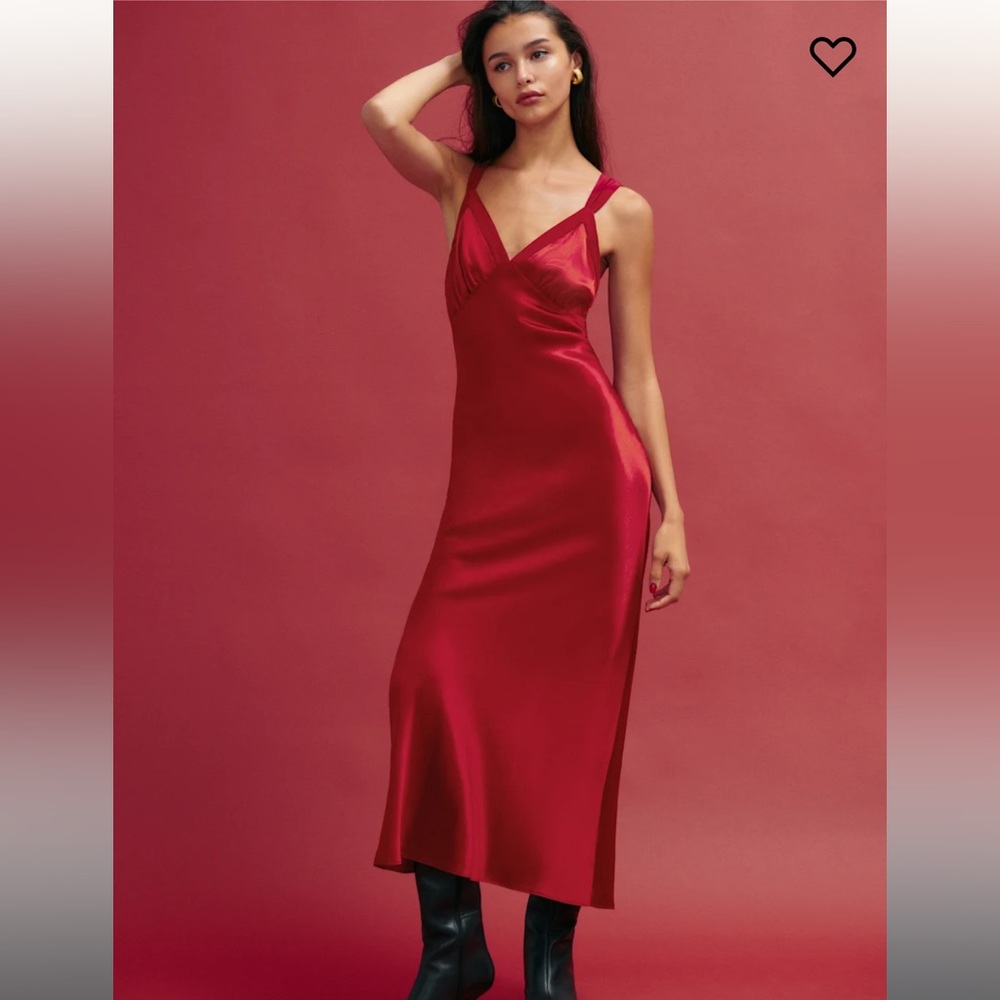 NWT silk reformation dress